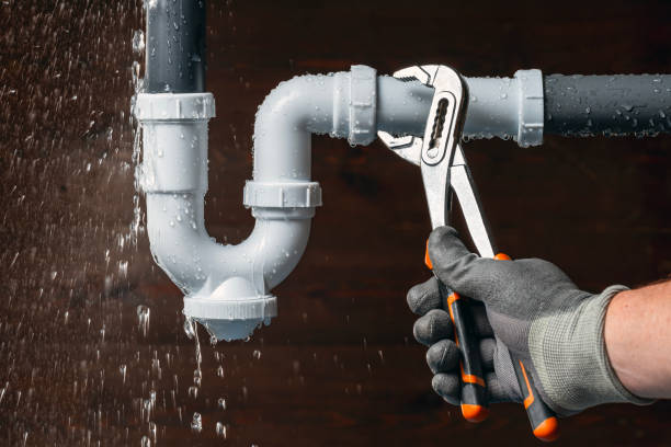 Professional Leak Detection technician working in Lillington, NC